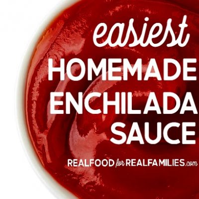 Easiest homemade enchilada sauce recipe