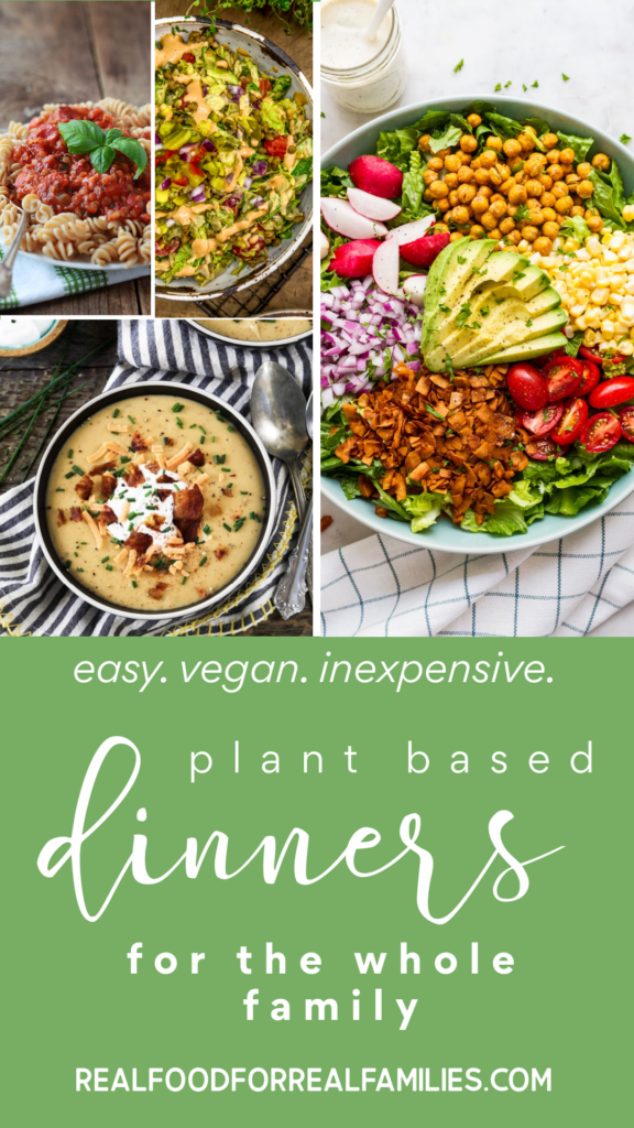 Family friendly plant based dinner ideas