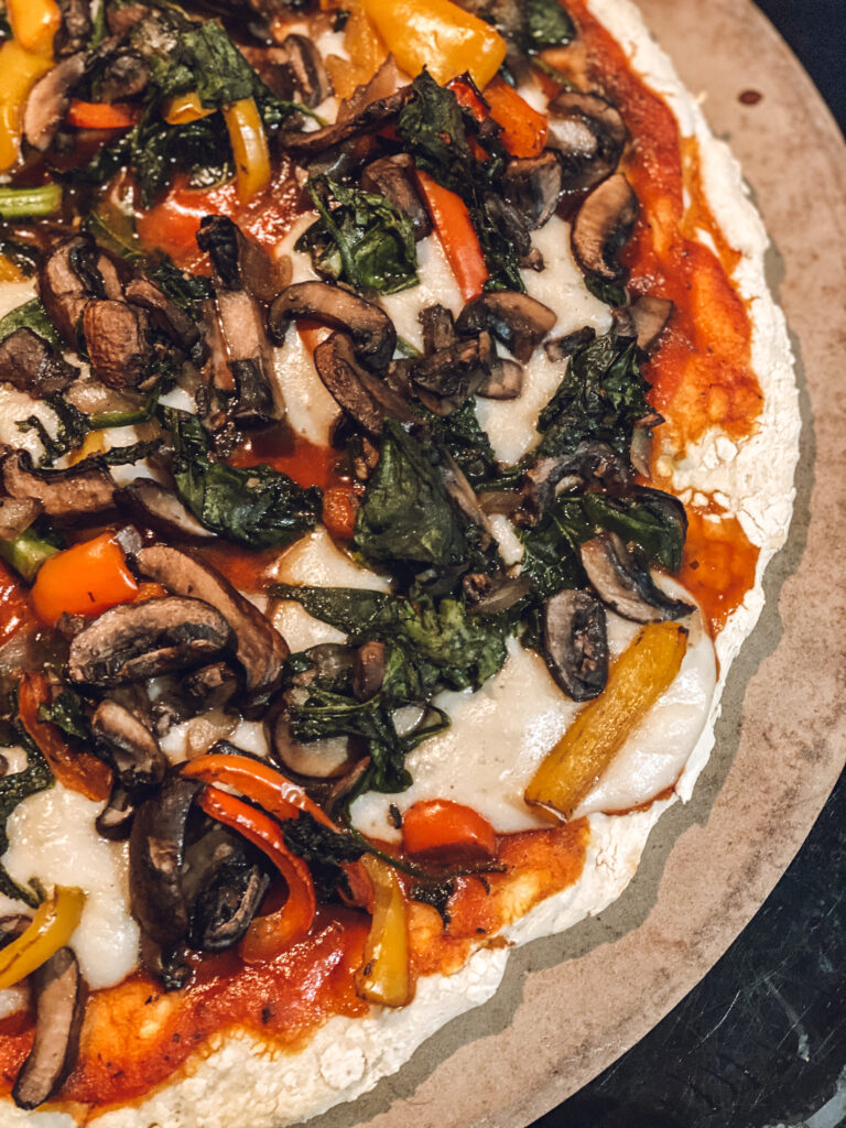 homemade easy vegan pizza dough