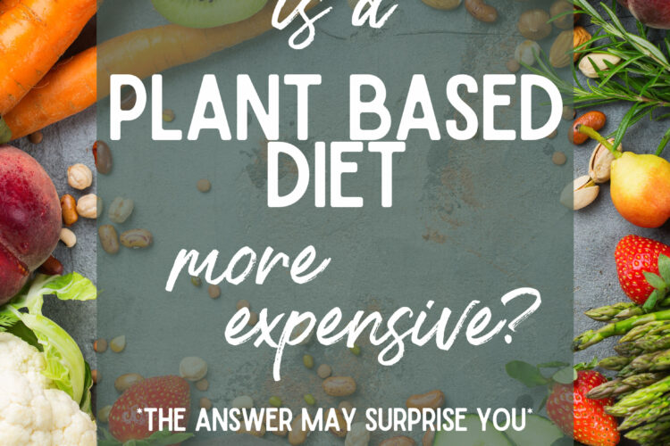 is a plant based diet more expensive